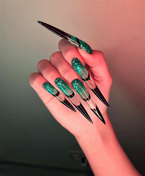 short fall stiletto nails|extra long stiletto nails.